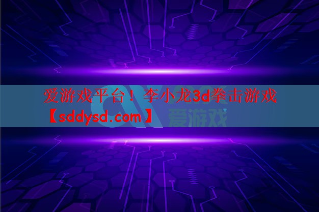 李小龙3d拳击游戏