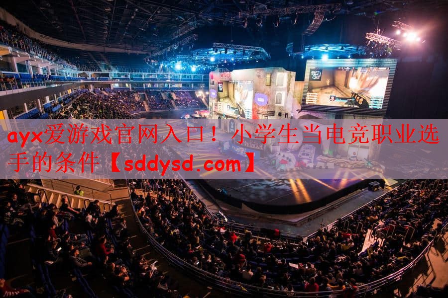 小学生当电竞职业选手的条件