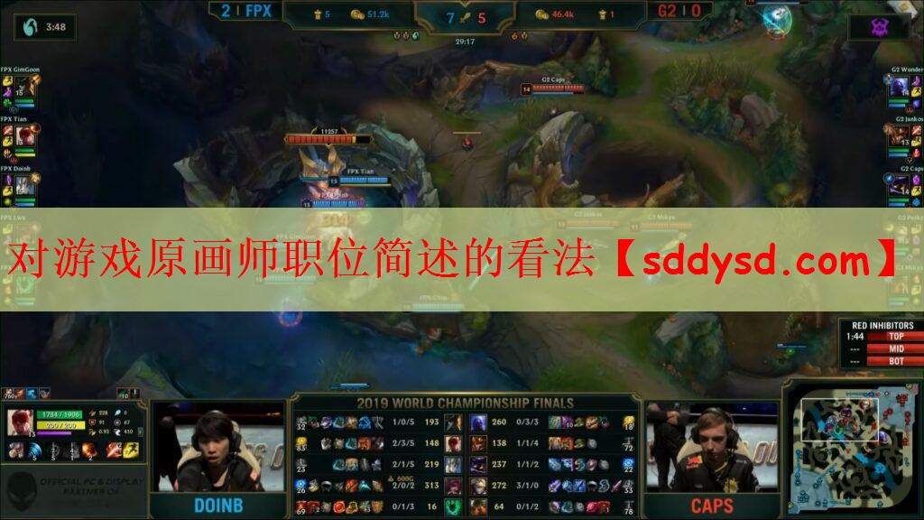 对游戏原画师职位简述的看法